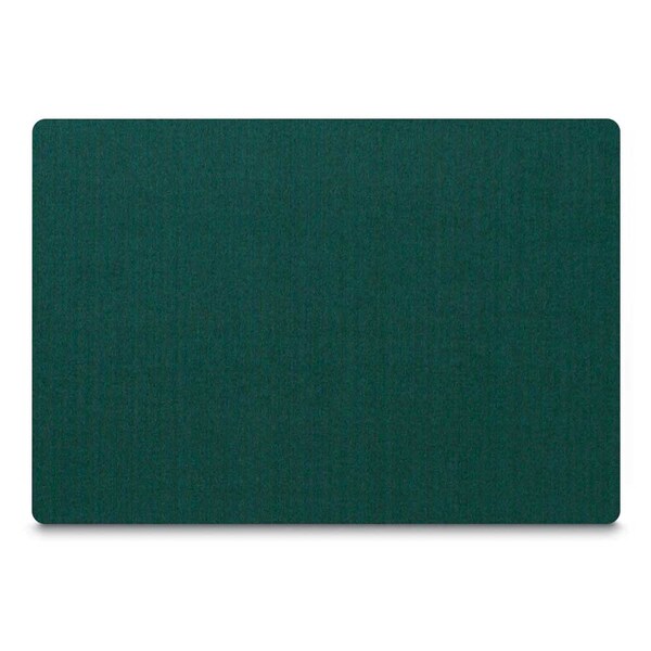 Corkboard, Fabric, Blk/Buff, 3 Door, 72x36"